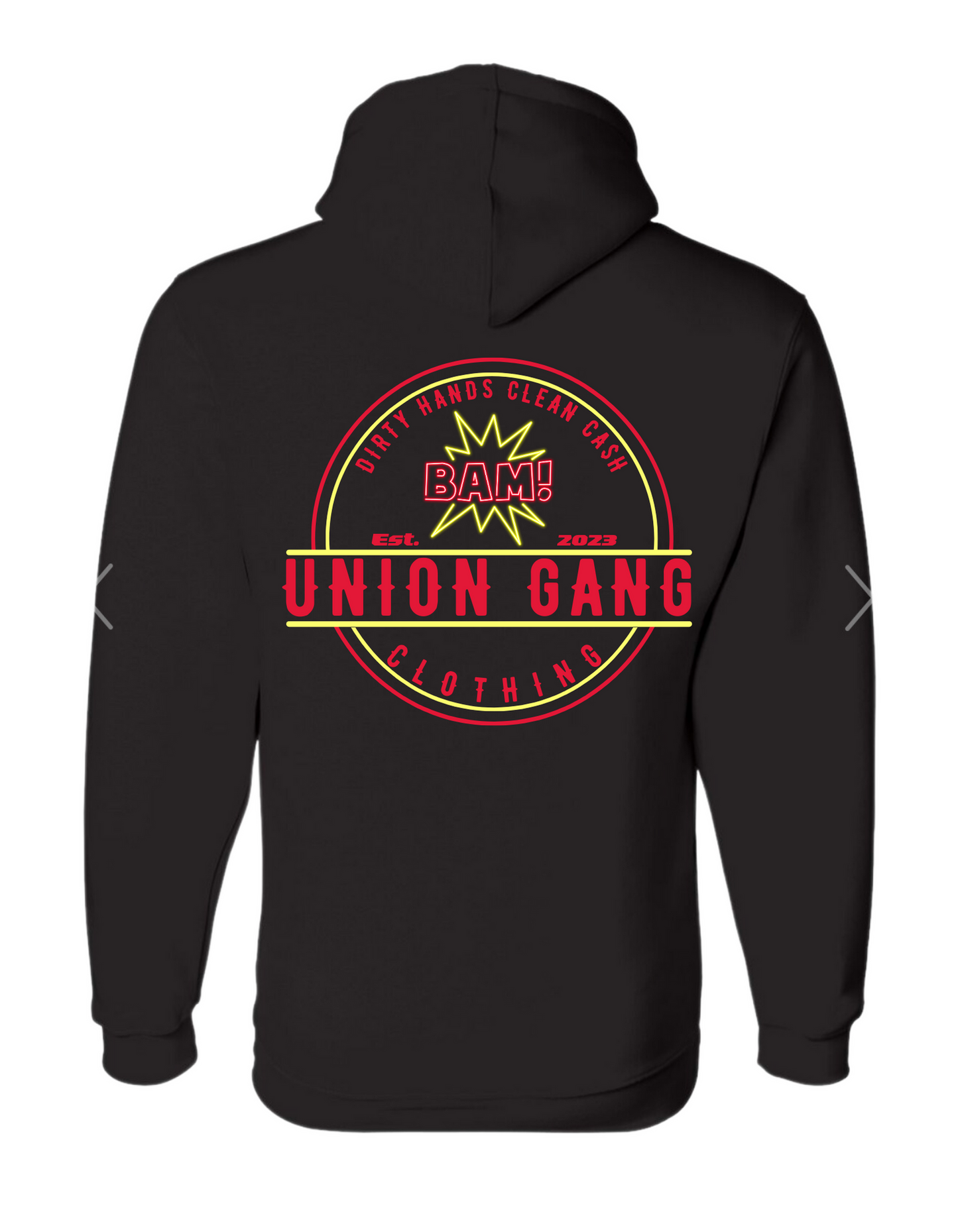 "NEON SIGN CLEAN CA$H" HOODIE