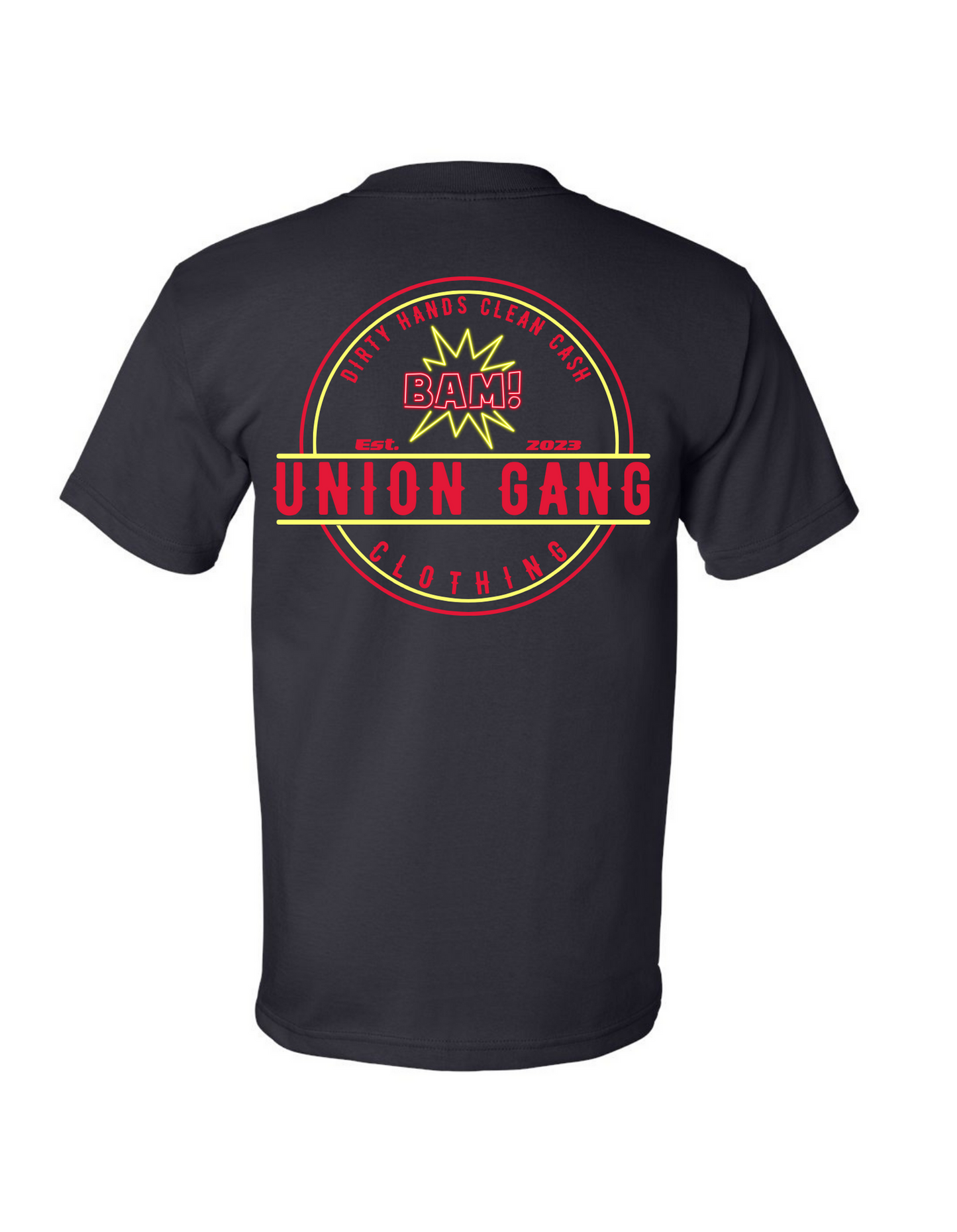 "Neon Sign Clean Cash" T-Shirt
