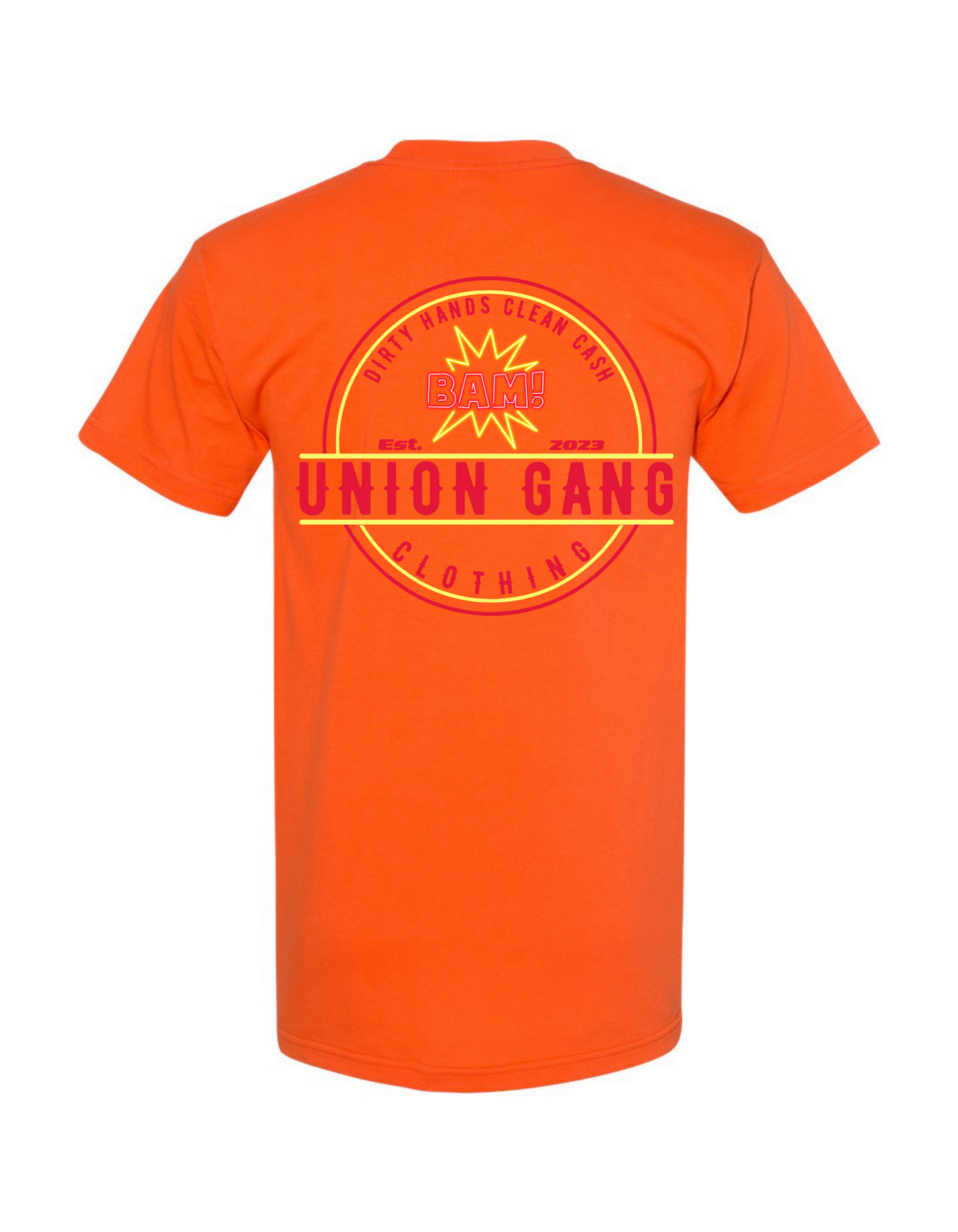 "Neon Sign Clean Cash" T-Shirt