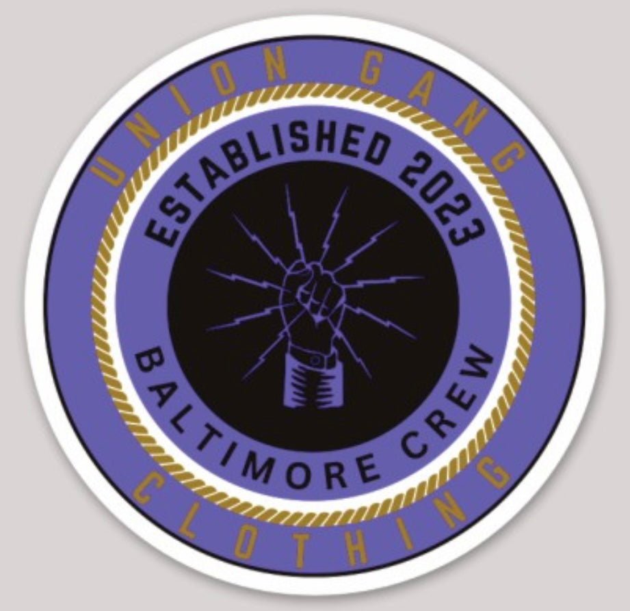 B-MORE CREW DECAL 2"
