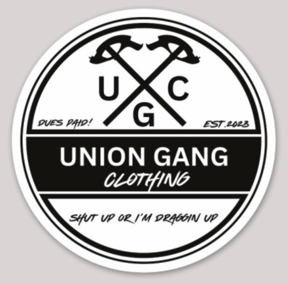 UGC DRAGGIN UP DECAL 2"