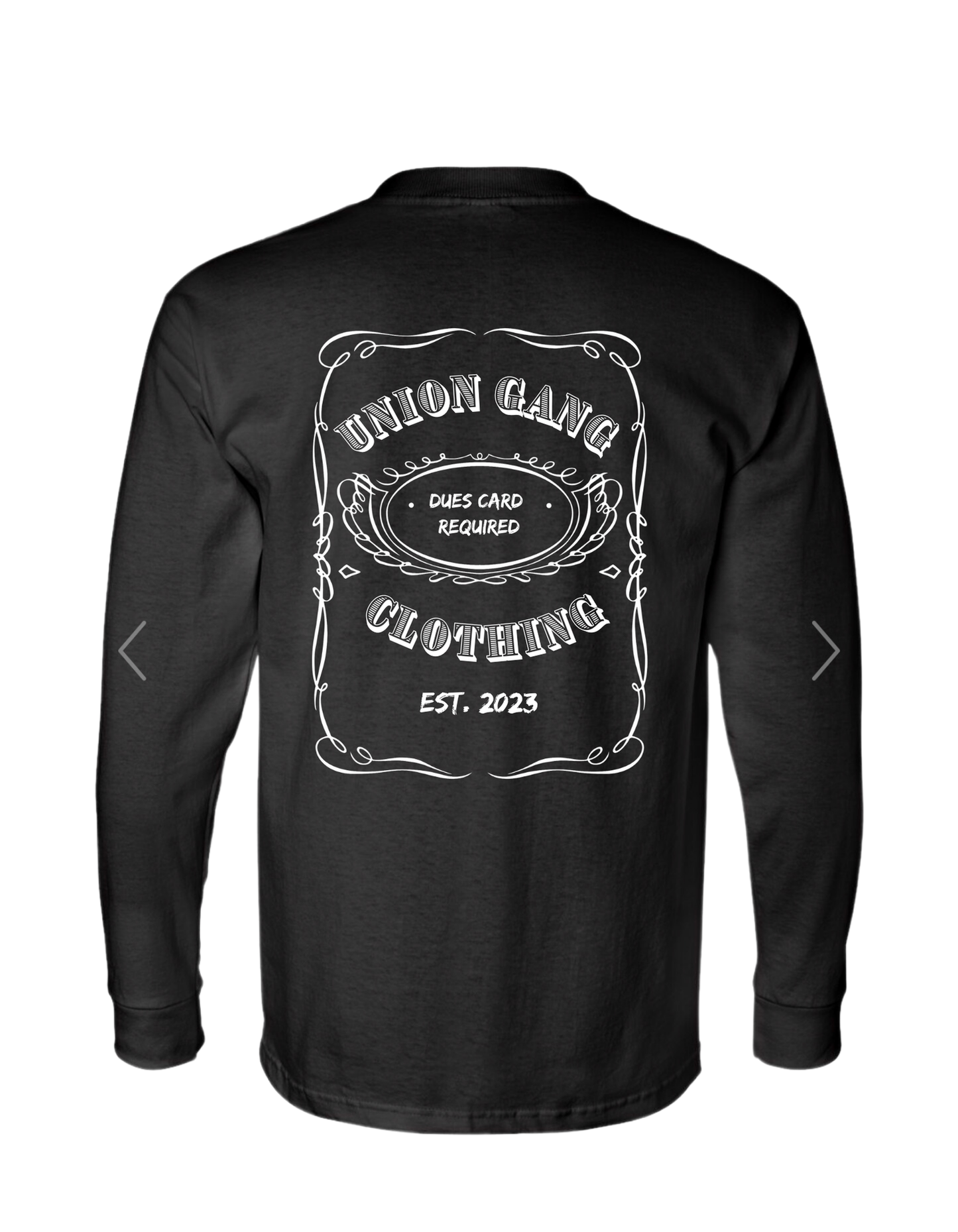 WHISKEY THEME LS T-SHIRT