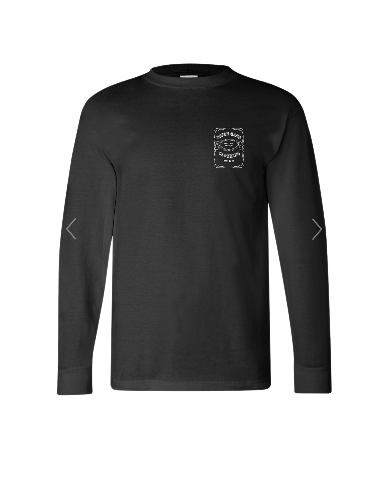 WHISKEY THEME LS T-SHIRT