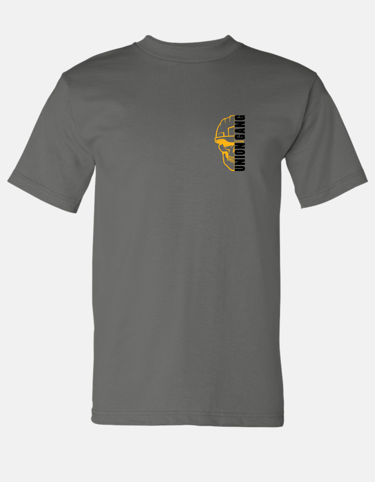 UNION GANG HARD HAT SKULL T-SHIRT