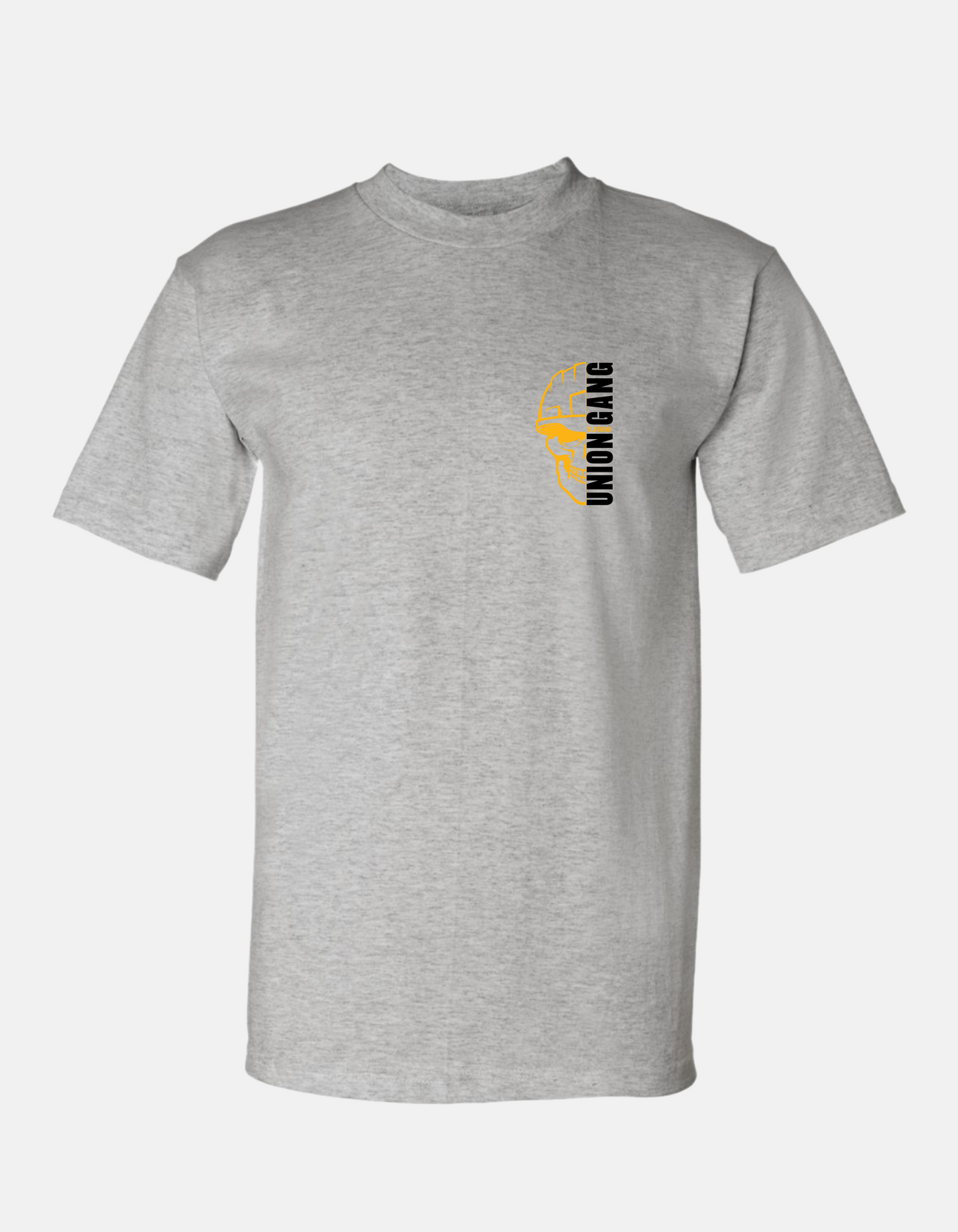 UNION GANG HARD HAT SKULL T-SHIRT