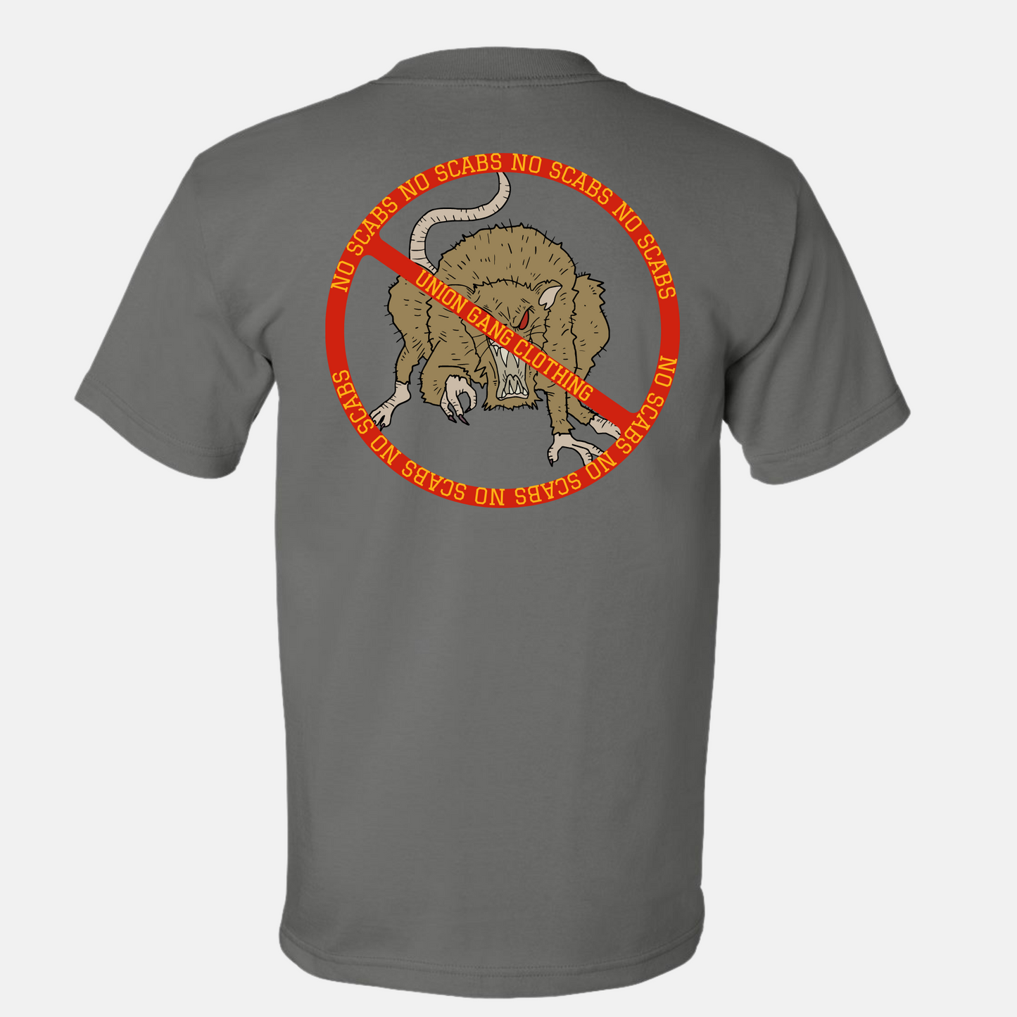 UNION GANG NO SCABS T-SHIRT
