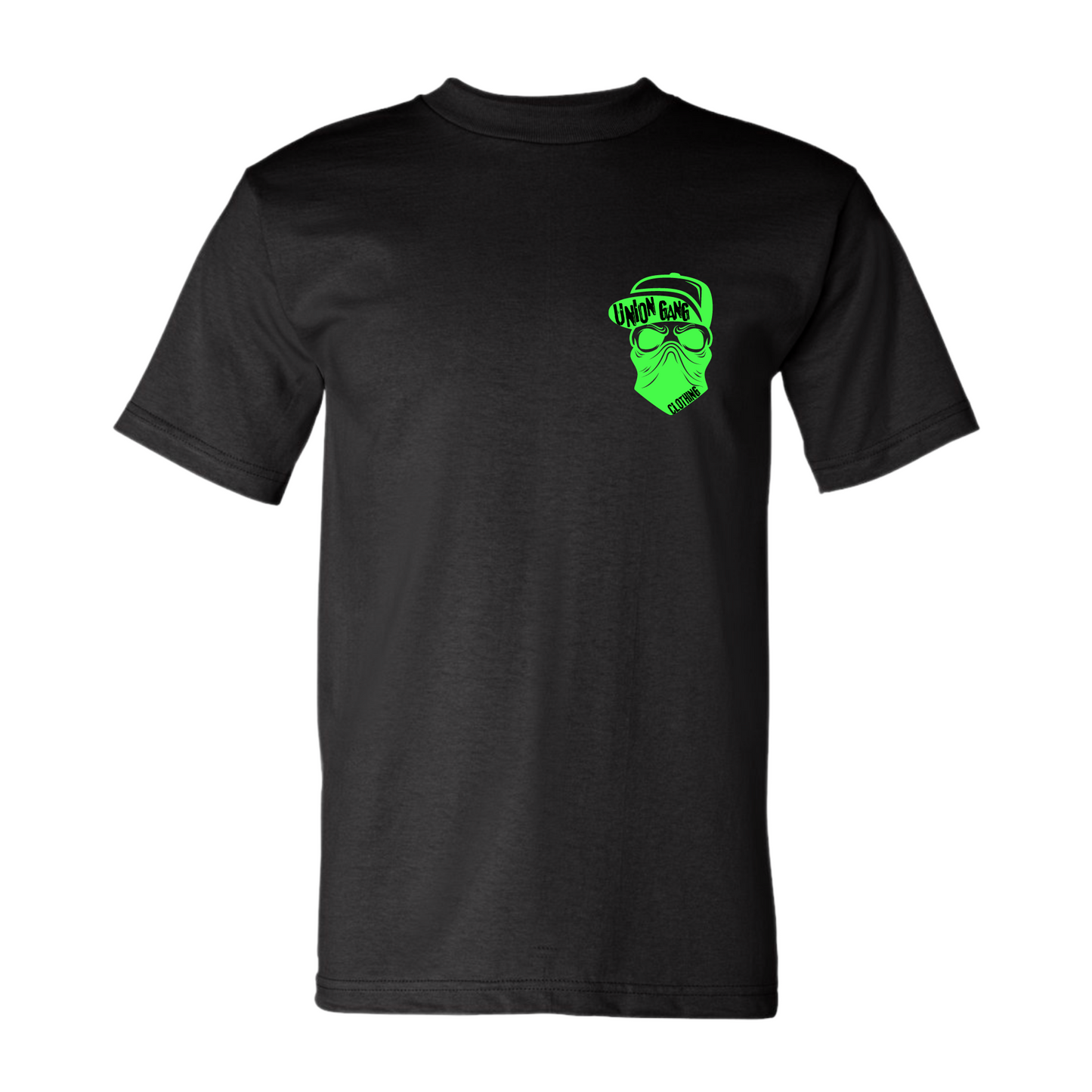 UNION GANG SNAP BACK HAT SKULL T-SHIRT