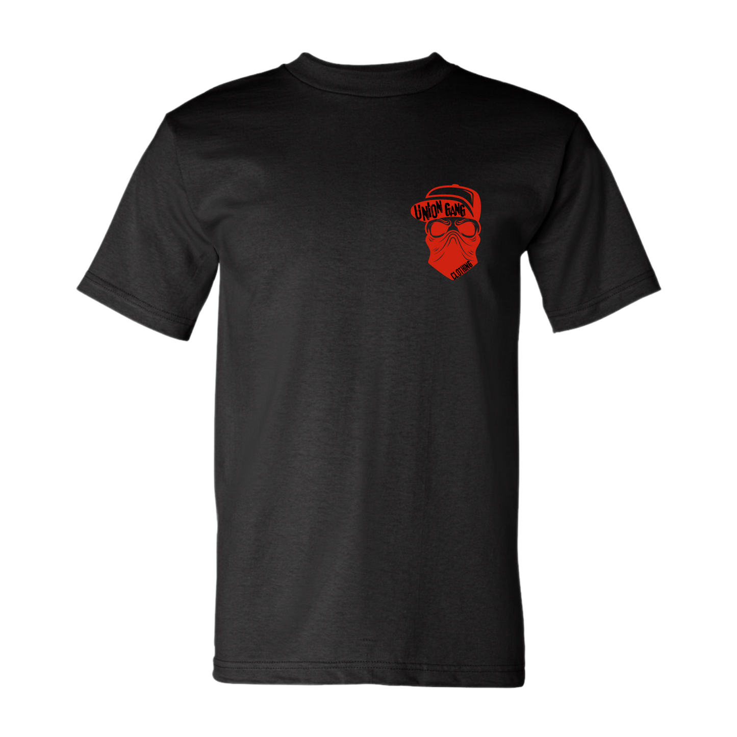 UNION GANG SNAP BACK HAT SKULL T-SHIRT