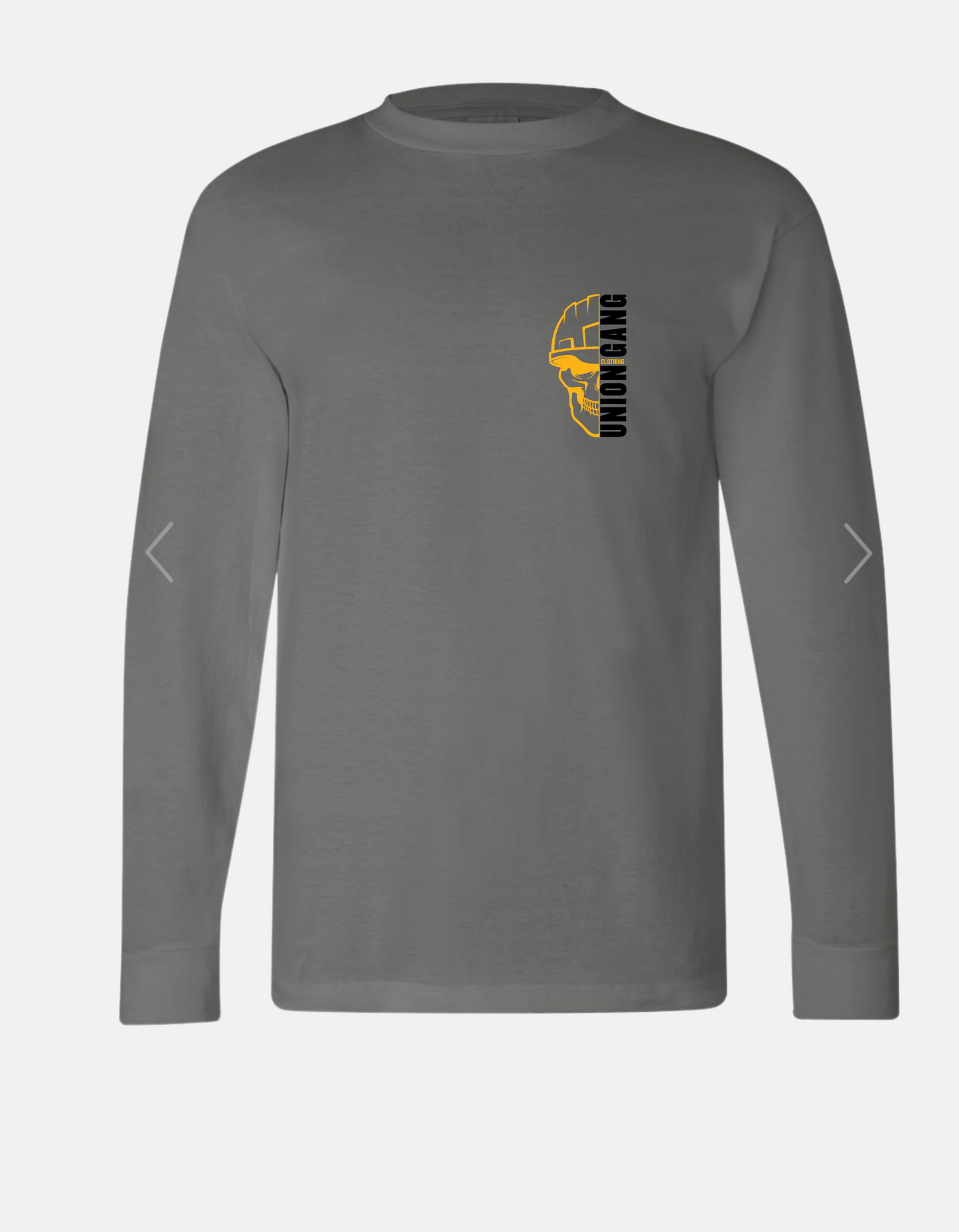 HARD HAT SKULL LONG SLEEVE T-SHIRT