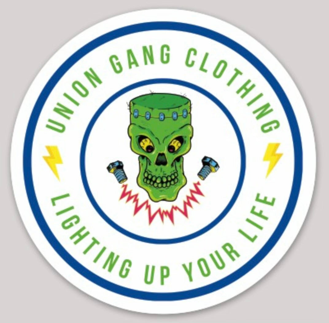 UNION GANG LIGHTING UP YOUR LIFE DECAL