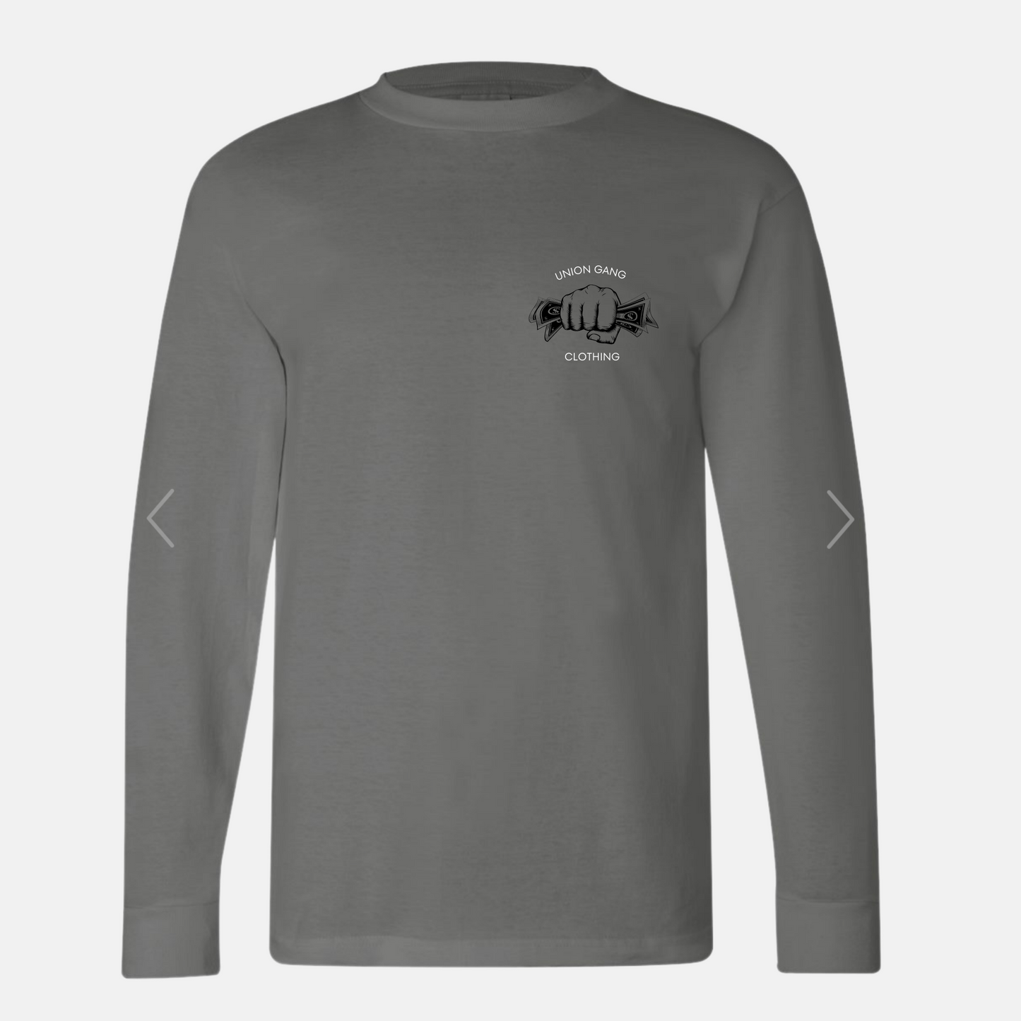 POCKETS FULL PENSIONS FULL LONG SLEEVE T-SHIRT