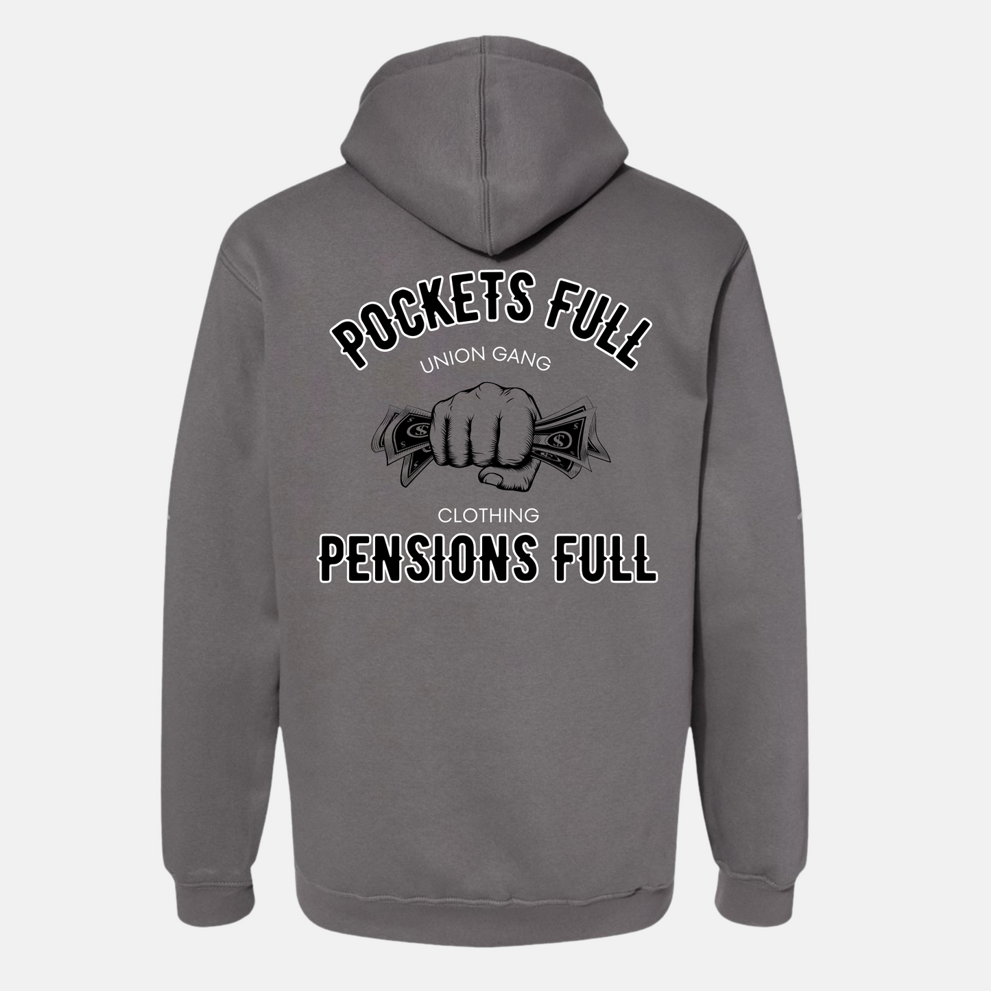 POCKETS FULL PENSIONS FULL HOODIE