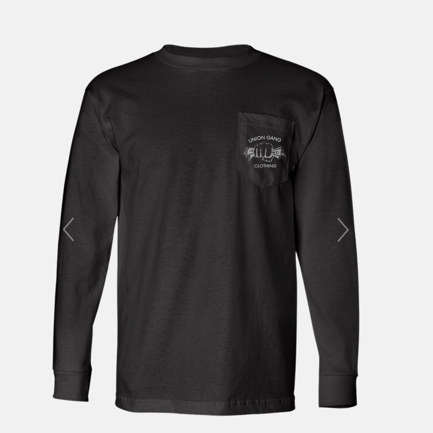 POCKETS FULL PENSIONS FULL LONG SLEEVE POCKET T-SHIRT