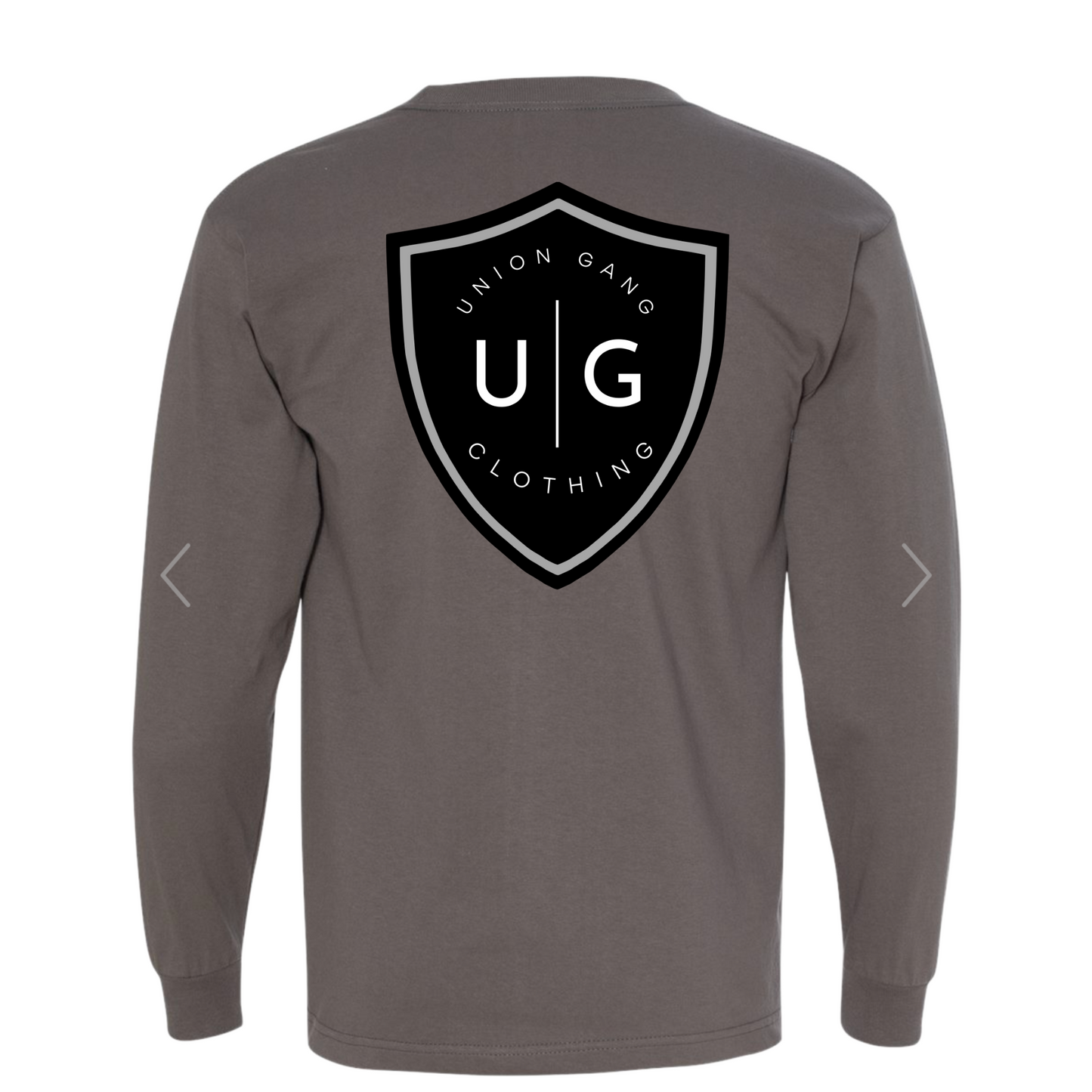 UNION GANG SHEILD LONG SLEEVE POCKET T-SHIRT