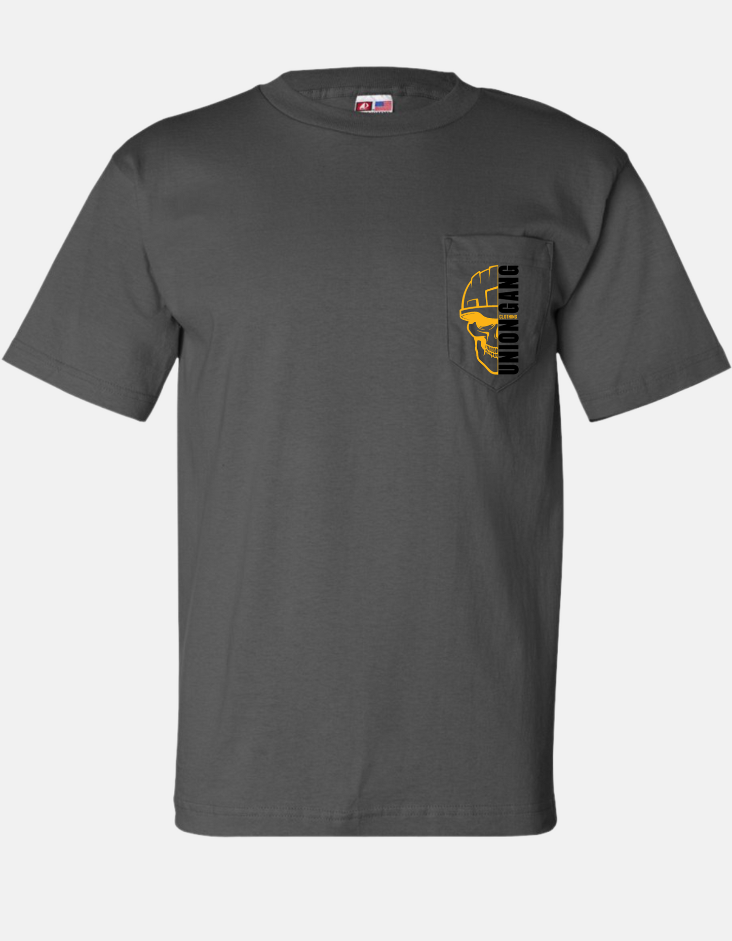 UG HARD HAT SKULL POCKET T-SHIRT