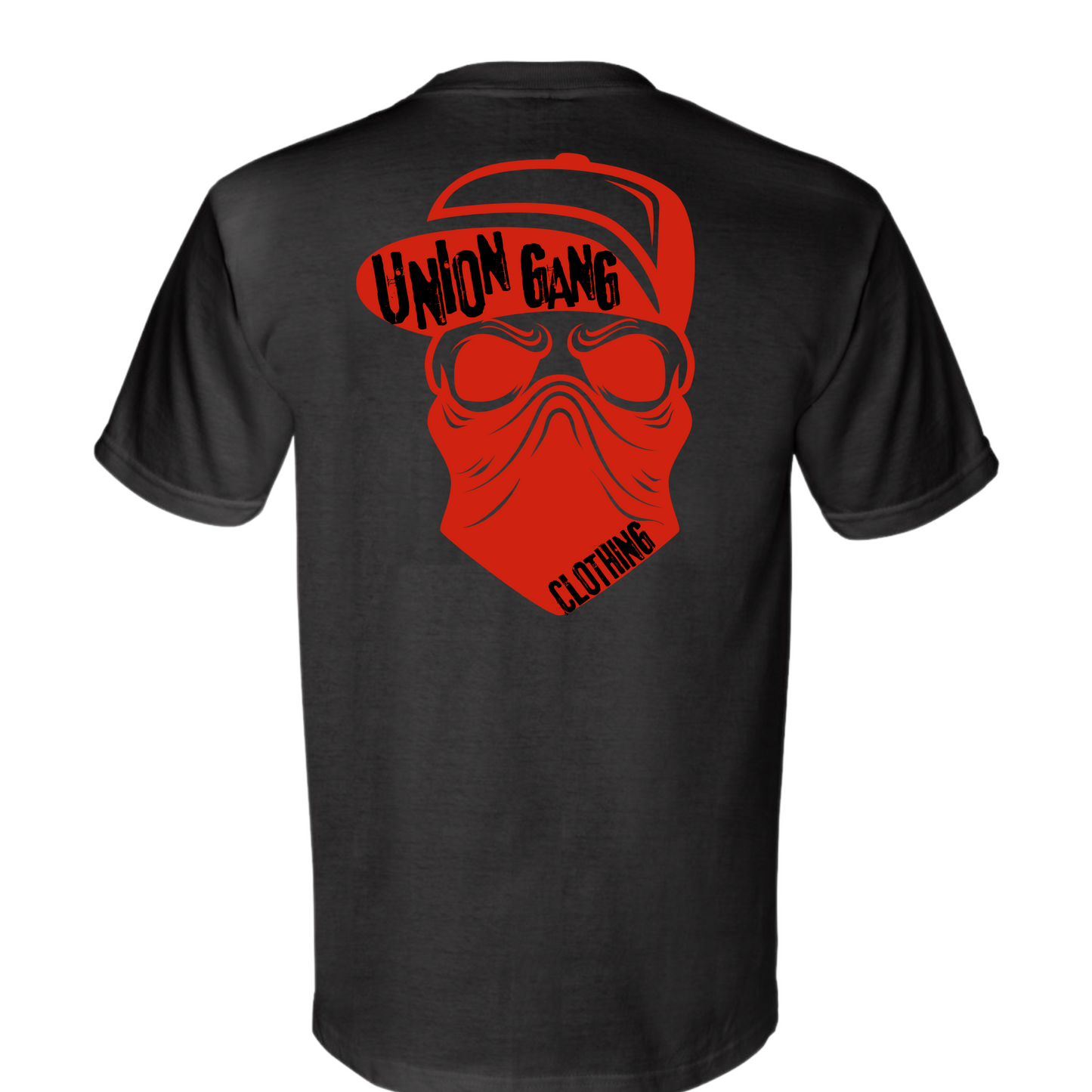UNION GANG SNAP BACK HAT SKULL POCKET T-SHIRT