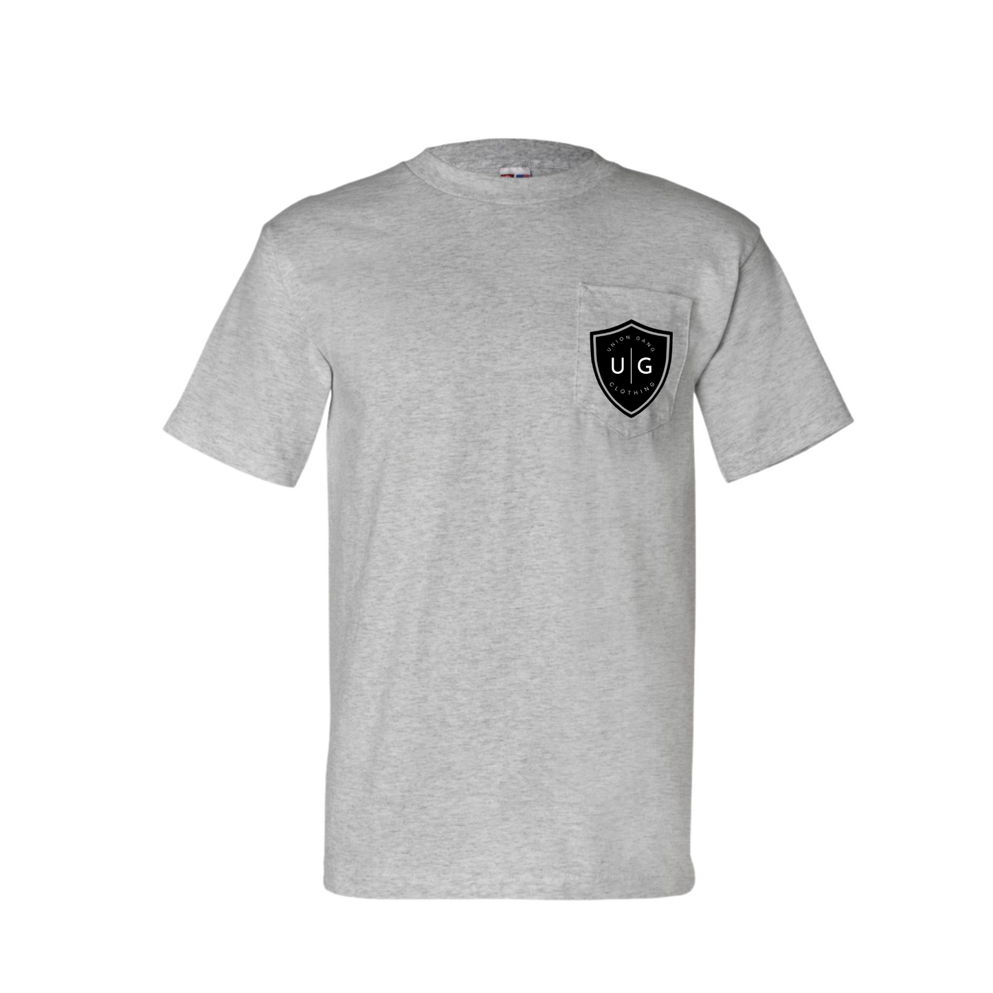 UNION GANG SHIELD POCKET T-SHIRT