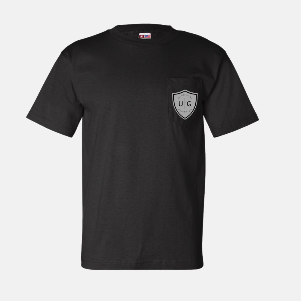 UNION GANG SHIELD POCKET T-SHIRT