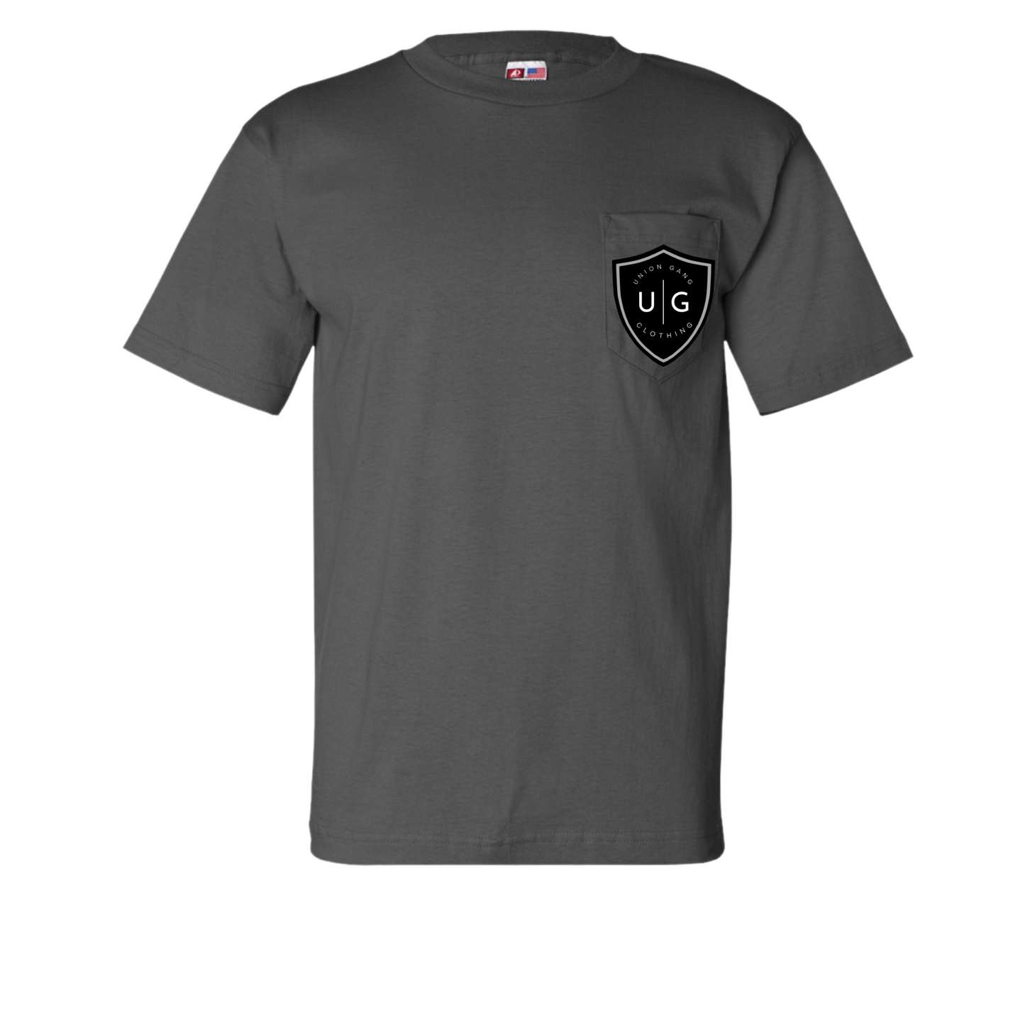 UNION GANG SHIELD POCKET T-SHIRT