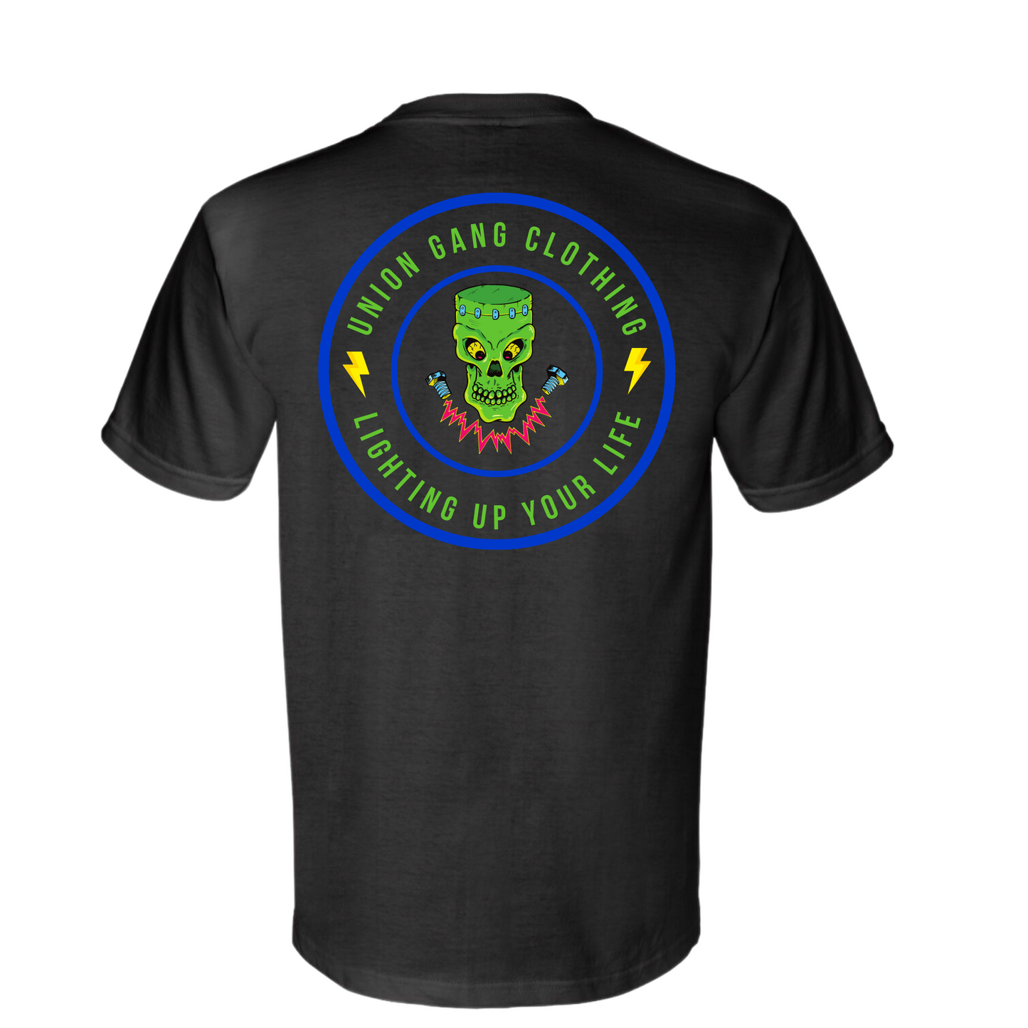 UNION GANG LIGHTING UP YOUR LIFE POCKET T-SHIRT