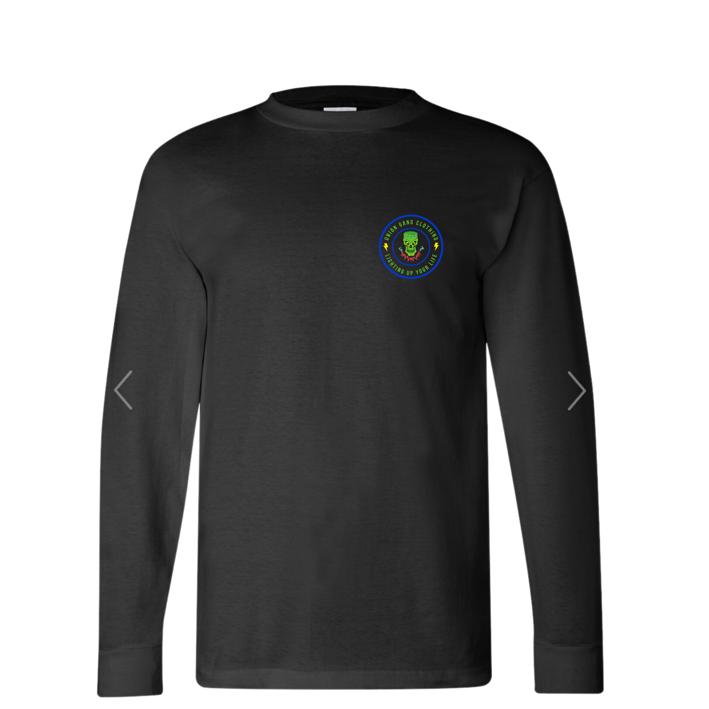 UNION GANG LIGHTING UP YOUR LIFE LONG SLEEVE T-SHIRT