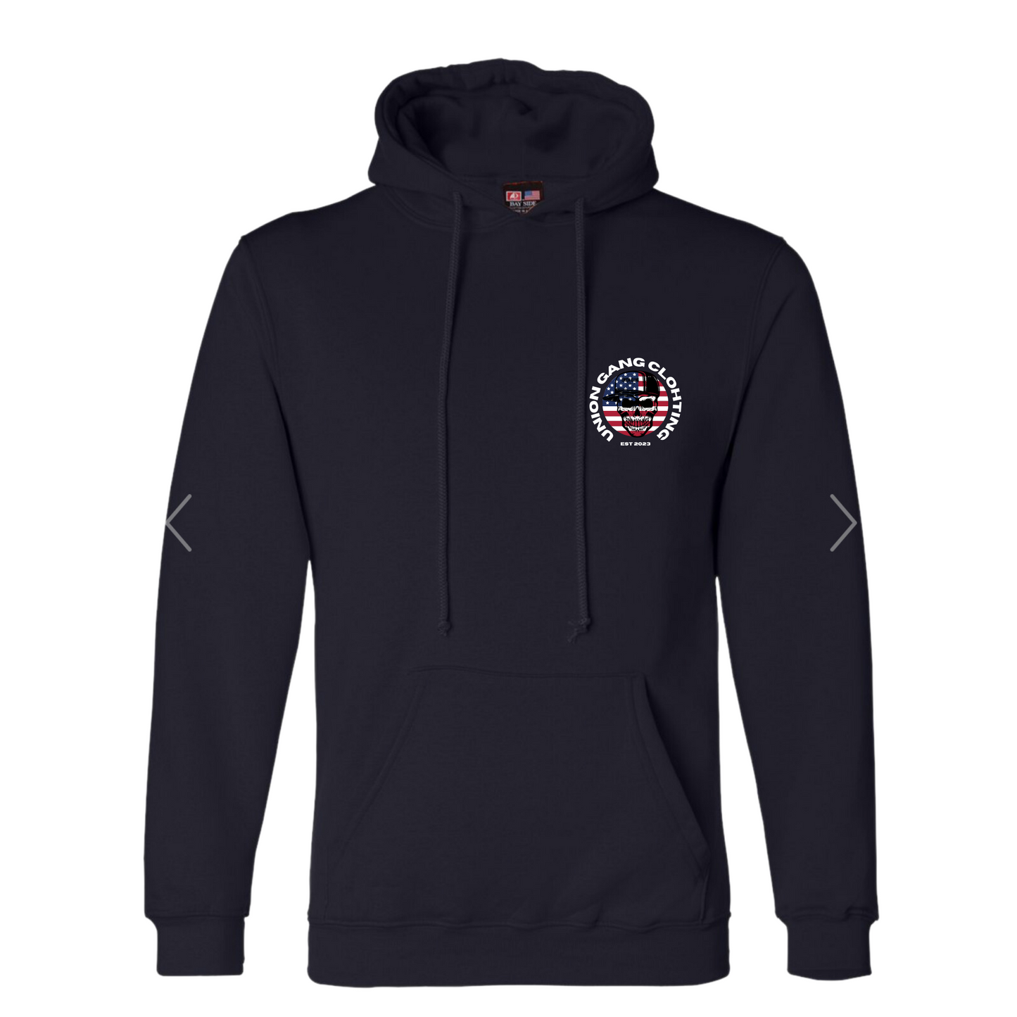 UNION GANG RWB SKULL HAT HOODIE