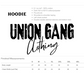 UNION GANG SKULL HOODIE