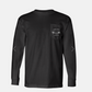 POCKETS FULL PENSIONS FULL LONG SLEEVE POCKET T-SHIRT