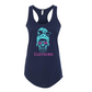 WOMENS UNION GANG SKULL RAZOR BACK TANK