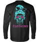 WOMENS UNION GANG SKULL LONG SLEEVE T-SHIRT