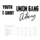 TODDLER/ YOUTH UNION GANG SKULL T-SHIRT