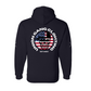 UNION GANG RWB SKULL HAT HOODIE
